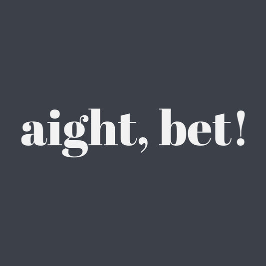 AIGHT, BET Commitment T-Shirt - When You're All In